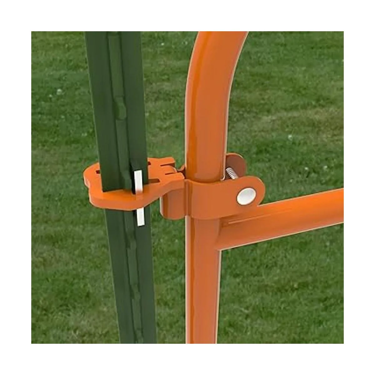 Pasadores de bisagra de puerta con poste en T colgar una_4