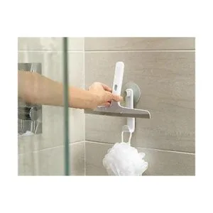 Joseph Joseph EasyStore Escobilla de ducha color gris_4