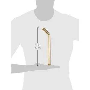 Westbrass Brazo de ducha IPS de 0.5 in x 10.0 in latón_4