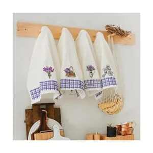 Lavien Home Toallas de cocina para cocina bordado de_6