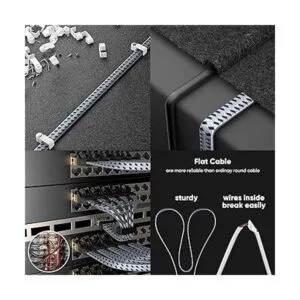 ARISKEEN Cable Ethernet Cat 8 de 30 pies cable de_6
