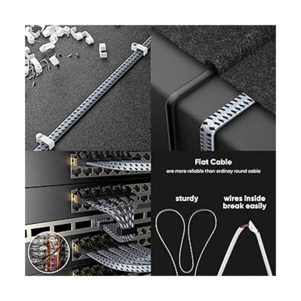 ARISKEEN Cable Ethernet Cat 8 de 30 pies cable de_6