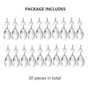 Nuptio Colgantes de ventanas 20 piezas con colgante de_7