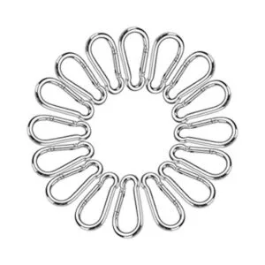 Mosquetón de resorte de 3 pulgadas 16 ganchos M8 de 516_1