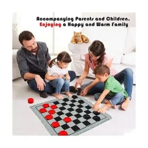 Juego de mesa de cuadros gigantes 3 en 1 Tic Tac Toe_5