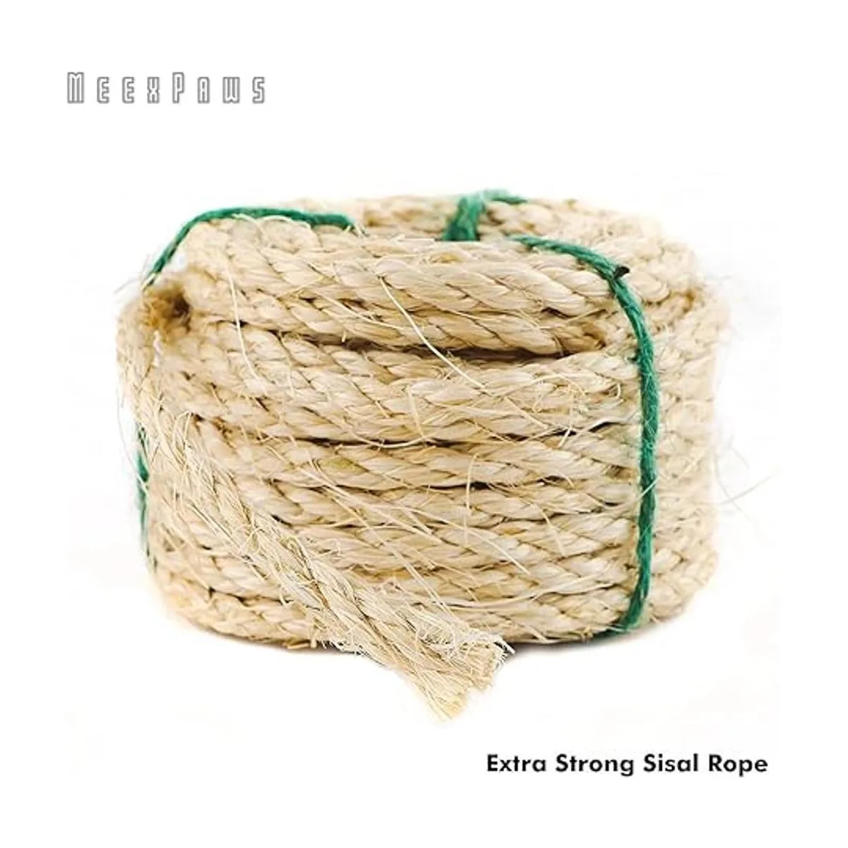 MEEXPAWS Cuerda de sisal resistente natural de repuesto_4