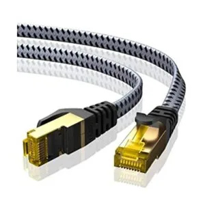 ARISKEEN Cable Ethernet Cat 8 de 30 pies cable de_1