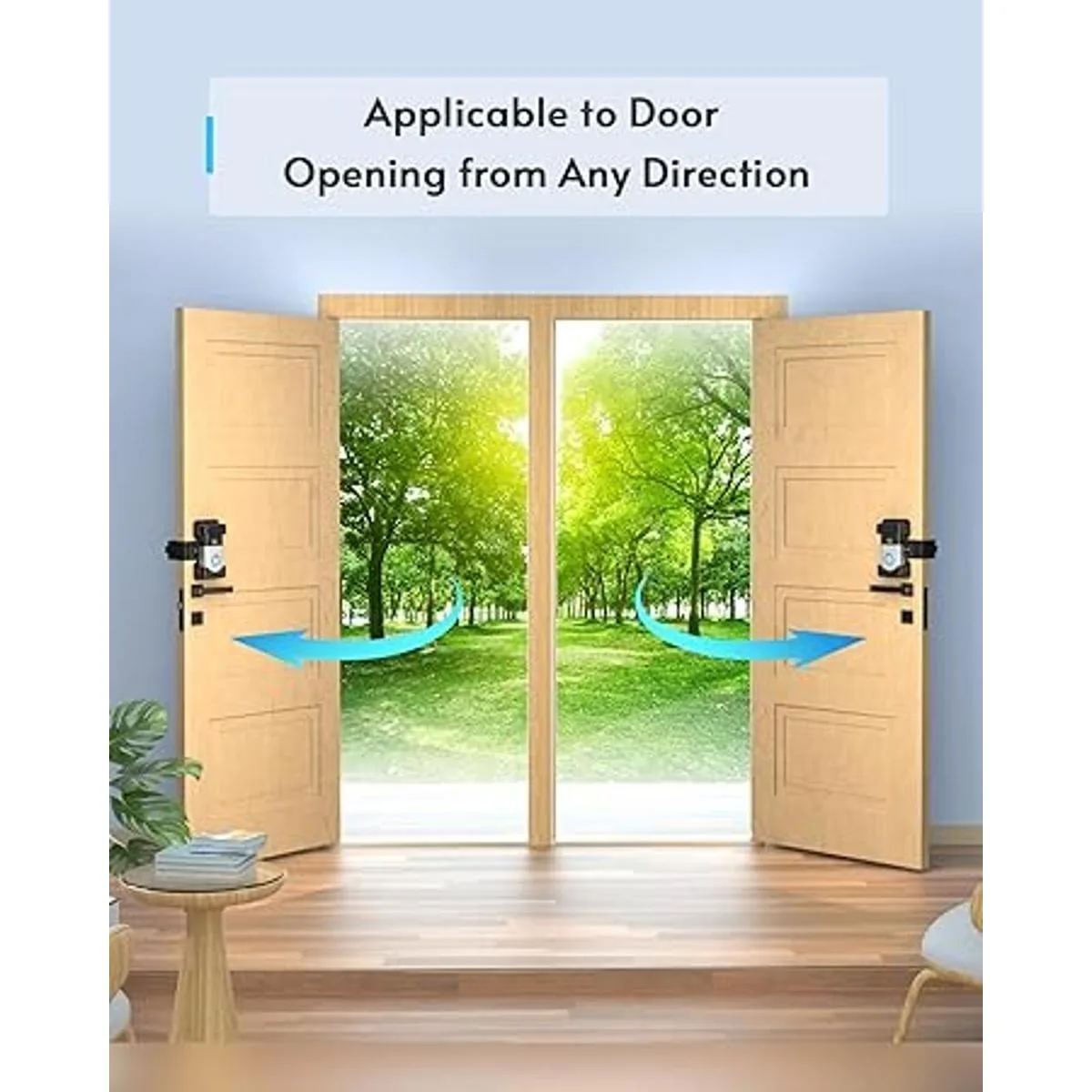 COOLWUFAN Soporte de timbre de video antirrobo soporte de_2