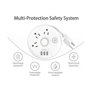 NTONPOWER Regleta de alimentación de viaje 3_3