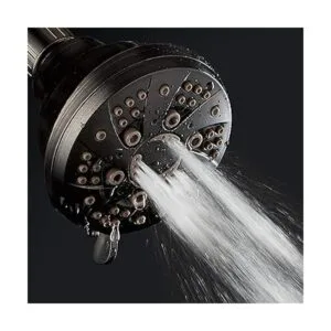 AquaDance Cabezal de ducha en espiral de bronce aceitado_5