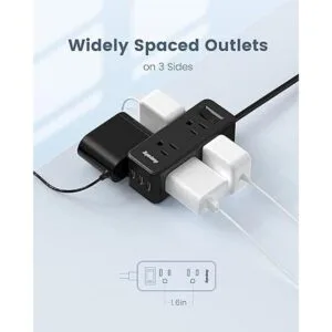 SUPERDANNY Protector de sobretensiones con USB mini_3