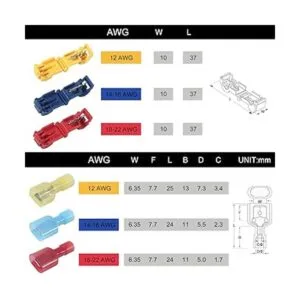 Shutao 120 conectores de cable TTap conectores de empalme_6