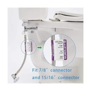 Hibbent Adaptador en T de metal con diseño sin fugas con_6