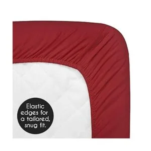 Sweet Jojo Designs Sábana bajera ajustable para cama de_5