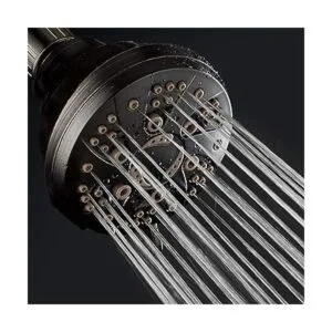 AquaDance Cabezal de ducha en espiral de bronce aceitado_3