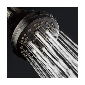 AquaDance Cabezal de ducha en espiral de bronce aceitado_2