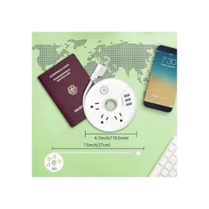 NTONPOWER Regleta de alimentación de viaje 3_6