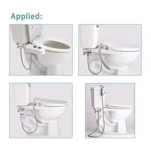 Hibbent Adaptador en T de metal con diseño sin fugas con_5