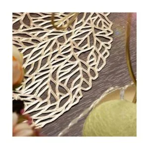 FunWheat Juego de 6 manteles individuales redondos de_6