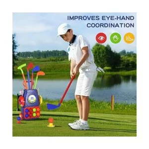 QDRAGON Kids Golf Clubs 35 24 Toddler Golf Set with 8_4