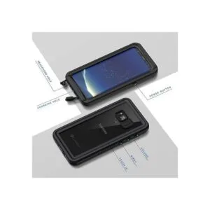 Lanhiem Funda para Samsung Galaxy S8 IP68 impermeable a_5