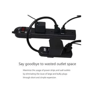 KMC 3Outlet Power Strip Cable de extensión de alimentación_2