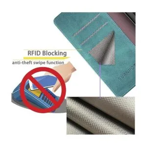 SUANPOT Funda para Google Pixel 6 5G con bloqueo RFID_2