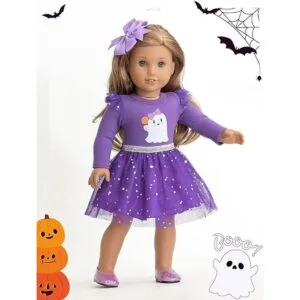 sweet dolly Juego de ropa de muñeca zapatos de muñeca y_4