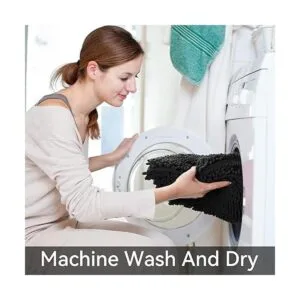 Yimobra Juego de alfombras de baño de 2 piezas tapete de_4