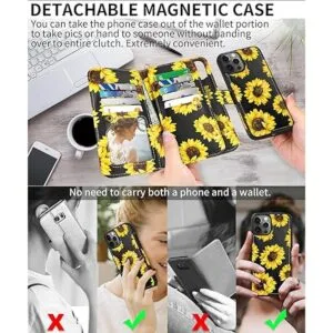 CASEOWL Compatible con iPhone 13 Pro Carcasas billetera_4