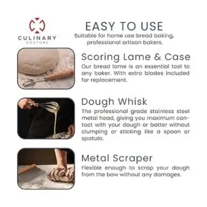 Culinary Couture Juego de cestas a prueba de prueba_6