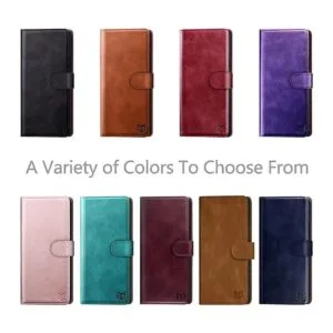 SUANPOT para PU TMobile Revvl 6 Pro 5G Funda tipo cartera_2