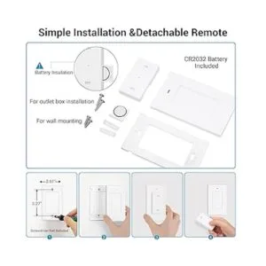 DEWENWILS Tira de alimentación eléctrica con control_7