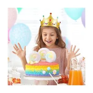 24 coronas de espuma para que los niños decoren tiaras de_3