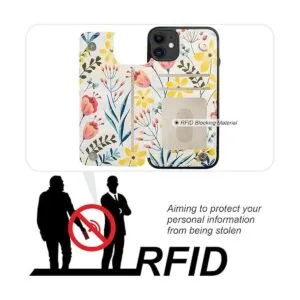 HAOPINSH Funda tipo cartera para iPhone 11 con soporte_4