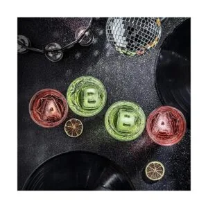 DRINKSPLINKS Moldes de silicona para hielo en forma de B_4