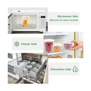 Recipientes de almacenamiento de alimentos con tapas 50_6