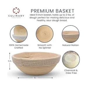 Culinary Couture Juego de cestas a prueba de prueba_3