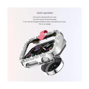 RcZ Funda brillante para Apple Watch Series 7Series 8 de_5