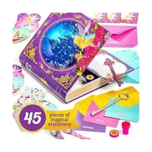 GirlZone Juego de escritura de cuento de hadas kit de_3