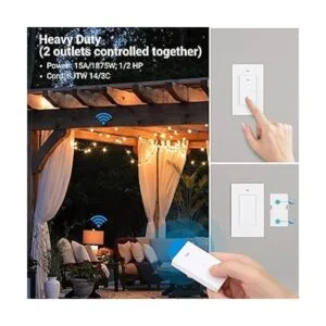 DEWENWILS Tira de alimentación eléctrica con control_2