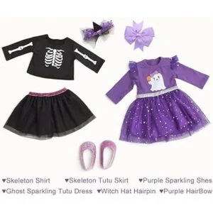 sweet dolly Juego de ropa de muñeca zapatos de muñeca y_5