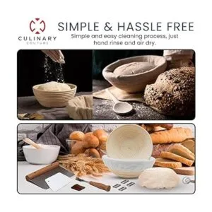 Culinary Couture Juego de cestas a prueba de prueba_5