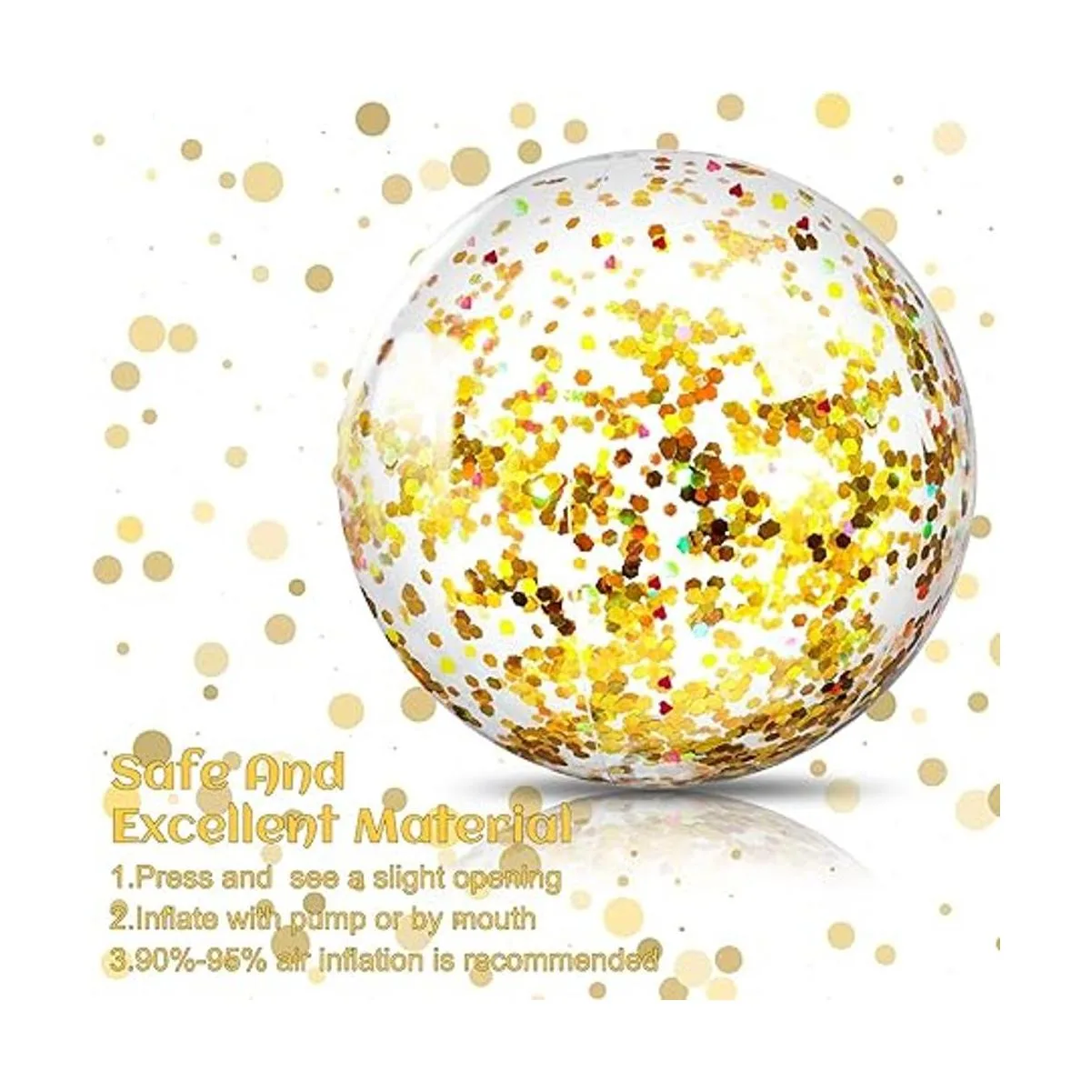 10 bolas inflables de playa con purpurina para piscina_3