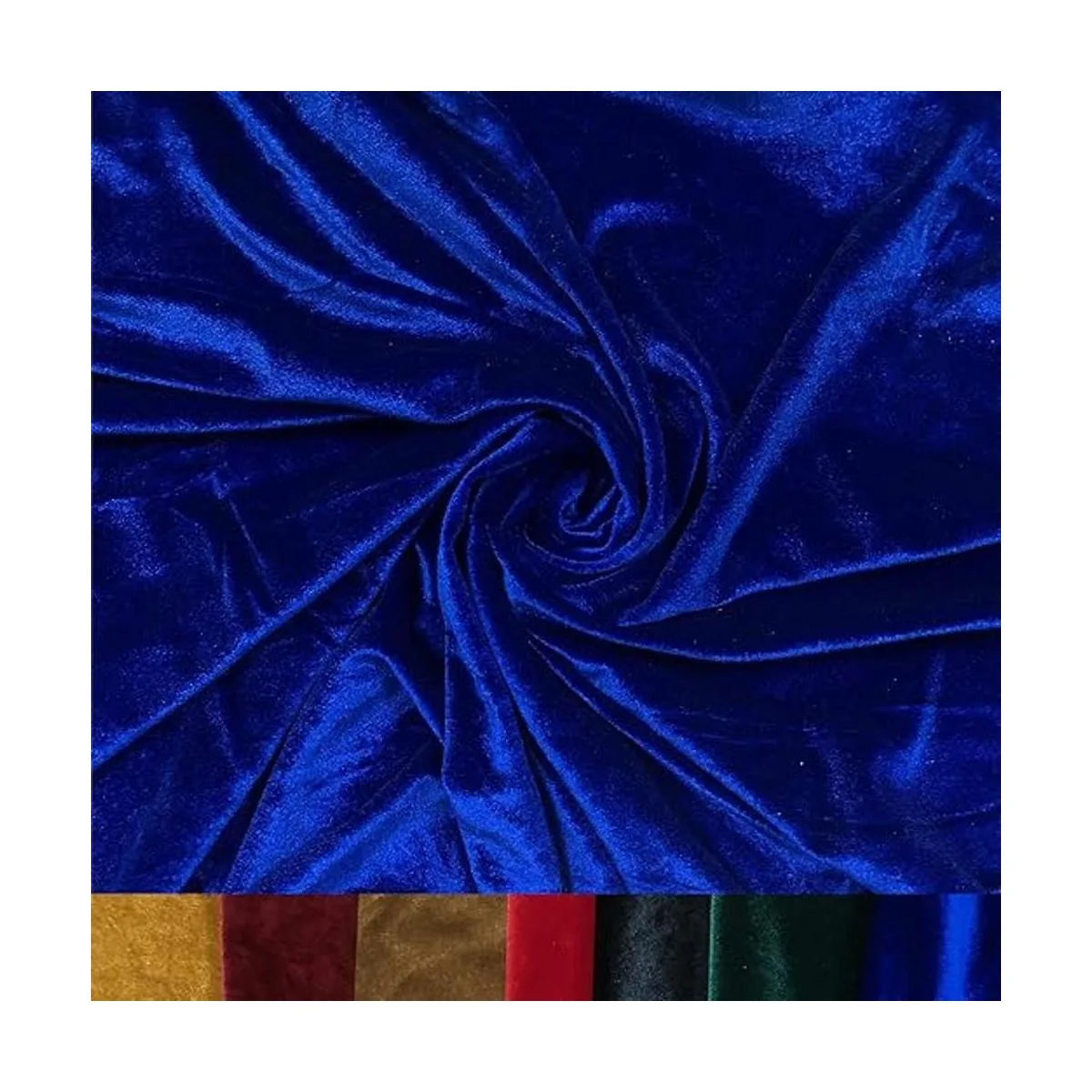 HOTGODEN Tejido de terciopelo elástico 63 pulgadas de_1