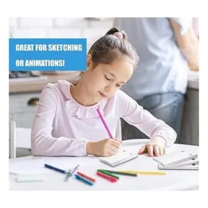 Papel de libro abatible en blanco con agujeros 720 hojas_3