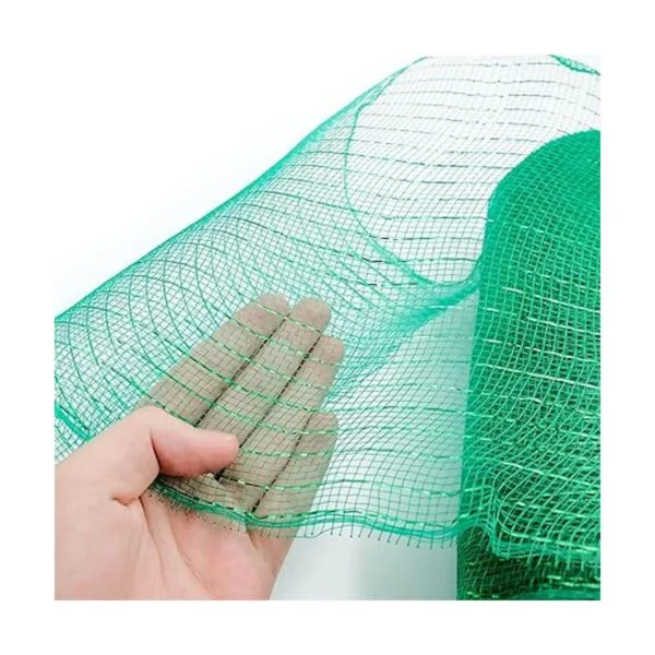 2 rollos de malla decorativa verde esmeralda con malla_6
