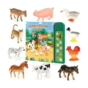 Figuras de animales de granja con 10 figuras de animales_1