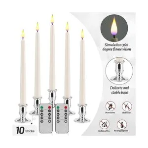 Vela de ventana sin llama funciona con pilas vela_2