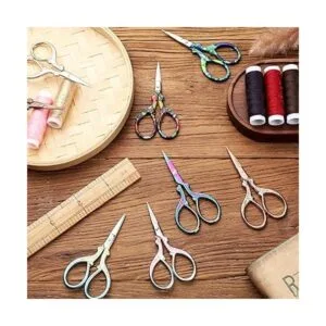 Tijeras de bordado de acero inoxidable de 3.6 pulgadas_5